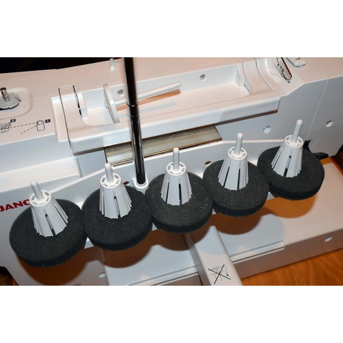 Стійка на п'ять котушок для JANOME MC 550Е, 500E та ін. - Інтернет-магазин