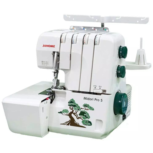 Оверлок JANOME Midori Pro 5 - Інтернет-магазин