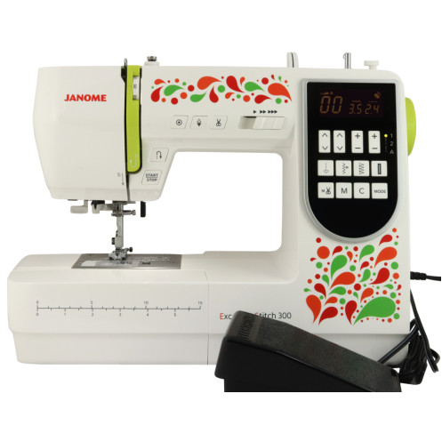 Швейная машина JANOME Excellent Stitch 300 - Интернет-магазин 