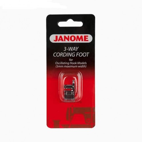 Лапка для пришивания шнура с 3 направляющими JANOME 200126009 - Интернет-магазин 