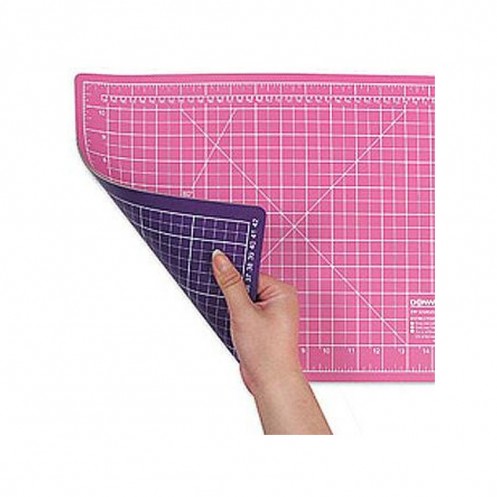 Коврик розово-фиолетовый  90x60 см DONWEI DW-12121(AB) - Интернет-магазин 