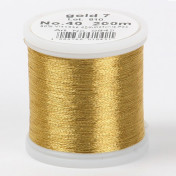 MADEIRA Metallic №40 200м цвет gold-7