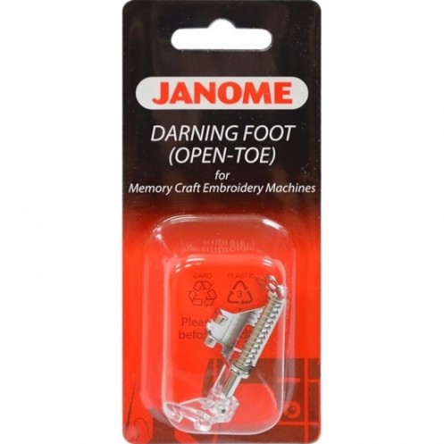 Відкрита лапка для стібки, штопки та квілтингу JANOME 200337005 - Інтернет-магазин