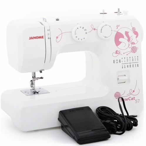 Швейная машина JANOME SEW CAT 57 - Интернет-магазин 