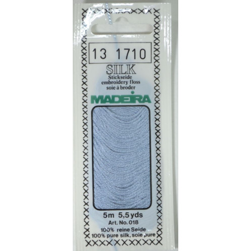 Нитки мулине из чистого шелка MADEIRA SILK 1710 - Интернет-магазин 