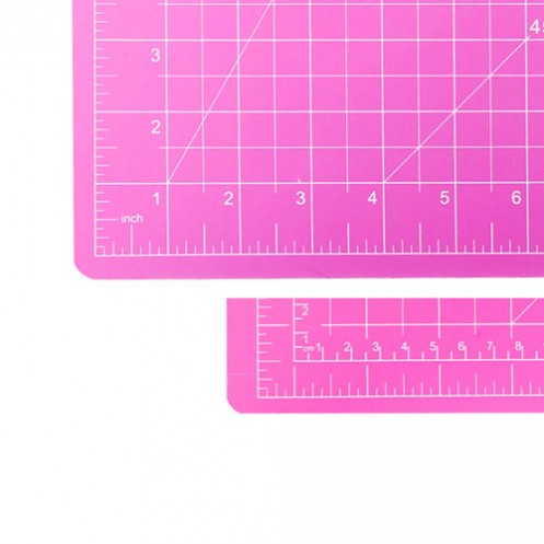 Коврик розово-голубой для раскройных ножей 60x45 см DONWEI DW-12122АС - Интернет-магазин 