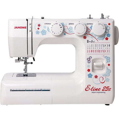 Швейна машина JANOME E-Line 25 - Інтернет-магазин