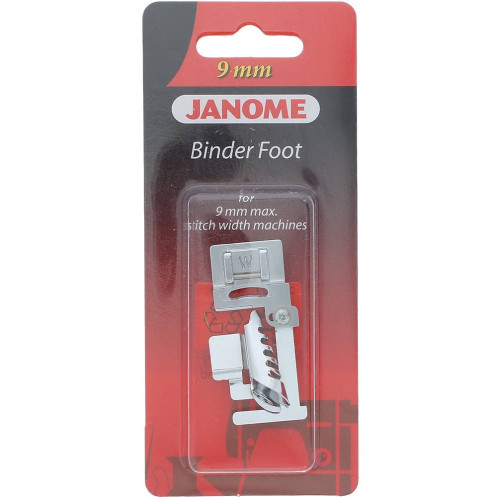 Лапка для окантовки косой бейкой JANOME 202099008  для машин с шириной 9мм - Интернет-магазин 