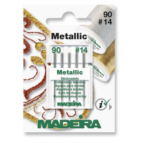 Иглы MADEIRA Metallic №90 - Интернет-магазин 