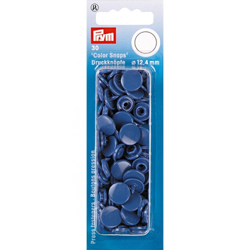 Кнопки "Color Snaps" круглые сине-сиреневые PRYM 393132 - Интернет-магазин 