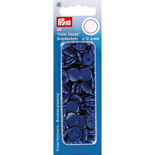 Кнопки "Color Snaps" круглые синие  PRYM 393116 - Интернет-магазин 
