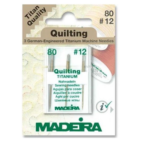 Иглы MADEIRA Quilting №80 - Интернет-магазин 