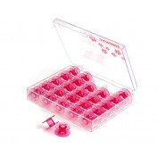 Коробка з 25 шпульками (рожеві) JANOME 200277062